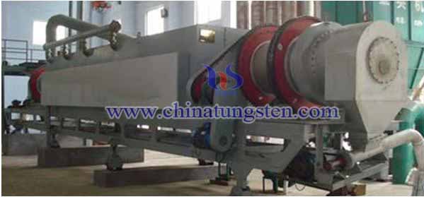 Blue Tungsten Oxide Dynamic Seal Rotary Furnace Photo